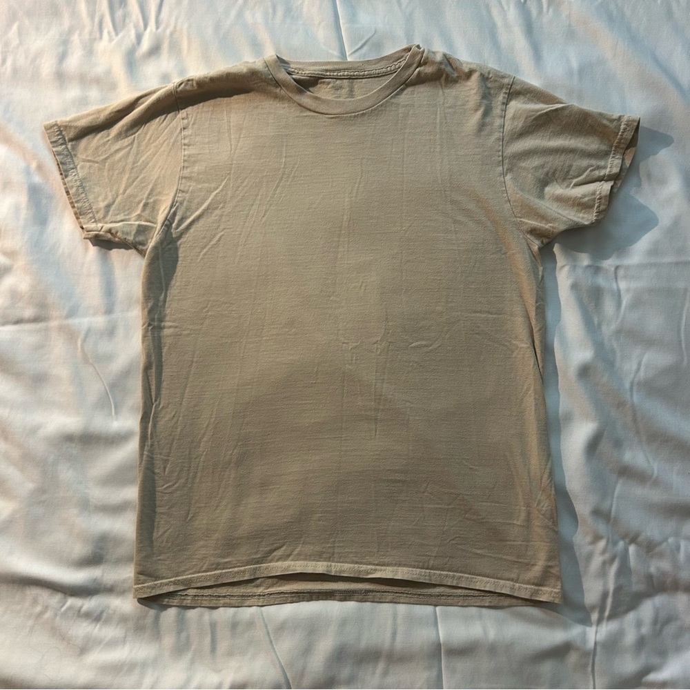Hanes Women's Tan Short Sleeve Tee